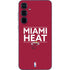 NBA Miami Heat Standard - Red Galaxy A36 5G Skin
